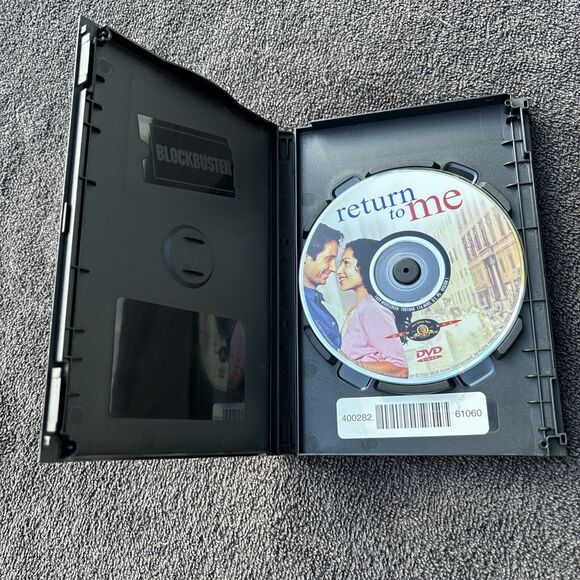 blockbuster dvd rental Case And DVD return to me David Duchovny Minnie Driver - Picture 4 of 7